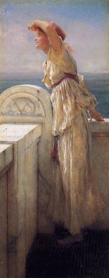 Alma-Tadema Lawrence - Pleine d-espoir.jpg